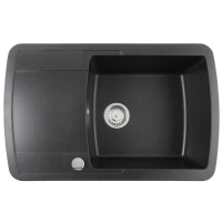 Кухонная мойка Teka Liva 60 S-TQ черный металлик 40148180