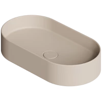 Раковина-чаша Alice Hide Stadium 31120144 65x35 см, накладная, песочный матовый