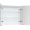 Зеркальный шкаф 80x74 см белый глянец Dreja Premium 77.9001W - 3