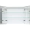 Зеркальный шкаф 80x74 см белый глянец Dreja Premium 77.9001W - 4