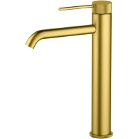 Смеситель для раковины Timo Saona 2411/20F темное золото матовый