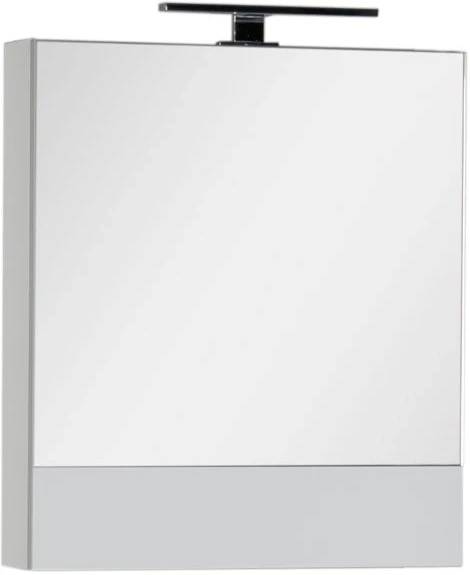 Зеркальный шкаф 58х67 см белый Aquanet Верона 00175344 - фото 1