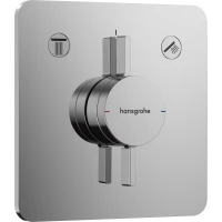 Смеситель для ванны Hansgrohe DuoTurn Q 75414000 встраиваемый, хром