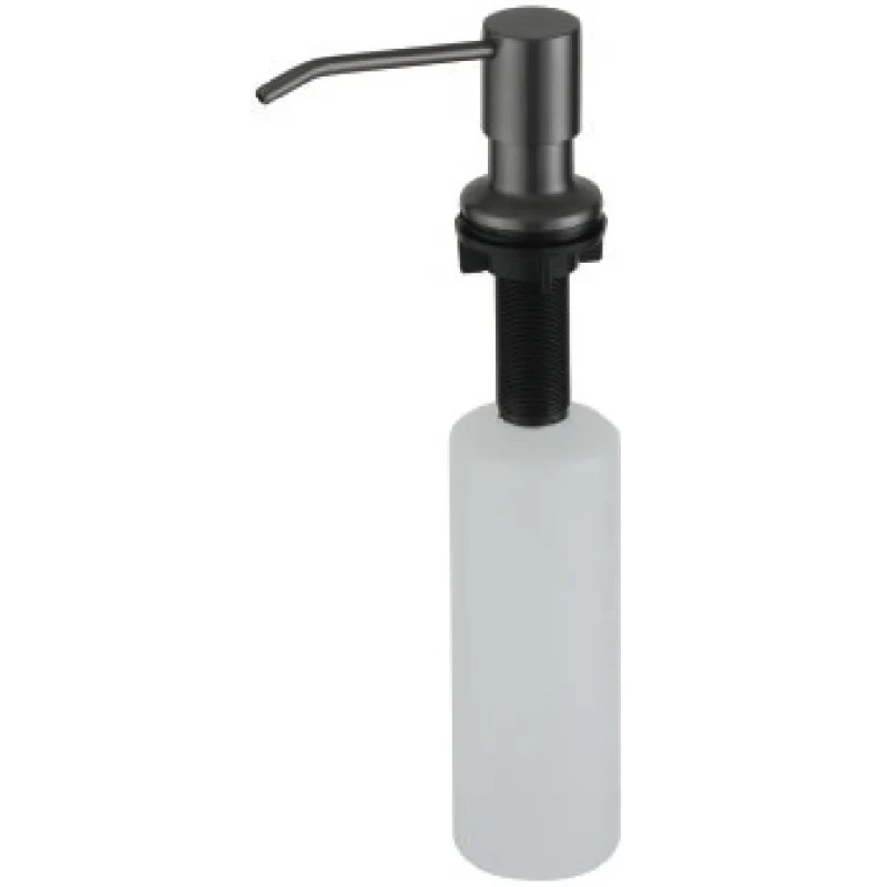 Дозатор для жидкого мыла Splenka S710.01.09 350 мл, встраиваемый, для кухни, графит матовый