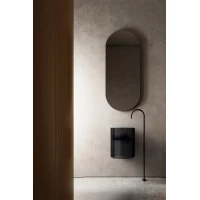 Раковина Abber Kristall AT2704Onyx 42x42 см, подвесная, черный