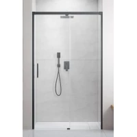 Душевая дверь Radaway Idea Brushed GunMetal DWJ 160 Right 387020-92-01R 160 см R, профиль оружейная сталь матовый, стекло прозрачное
