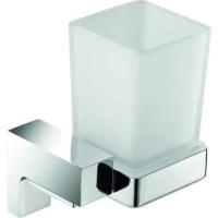 Стакан для зубных щеток Sanibano Elegance H8700/16CR настенный, хром