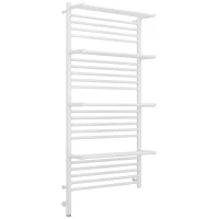 Полотенцесушитель электрический 1200x600 белый глянец МЭМ левый Сунержа Богема с полкой 3.0 12-5808-1260