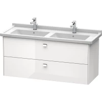 Тумба белый глянец 122 см Duravit Brioso BR414401022
