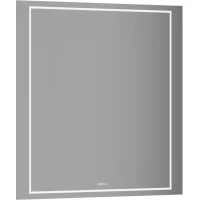 Зеркало Aqwella Vision VIS0207BH 70x70 см, с LED-подсветкой, сенсорным выключателем, диммером, антизапотеванием