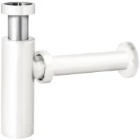 Сифон для раковины белый/хром Gustavsberg Estetic GB4110388041W