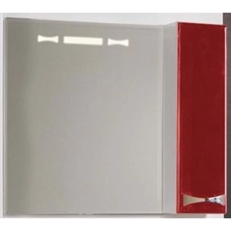 Зеркало Диор 80 правое бело бордовое Акватон 1A168002DR94R