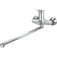 Смеситель для ванны Viko V-7105 универсальный, с душевым гарнитуром, хром