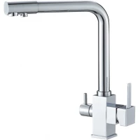 Смеситель для кухни Zorg SH 805 CR с подключением к фильтру, хром