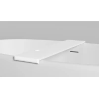 Полка на ванну Salini S-Stone Gabbiano Basic 1906202M 90 см, белый матовый