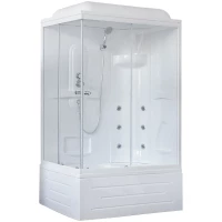 Душевая кабина 120x80x217 см Royal Bath RB8120BP2-T-R прозрачное