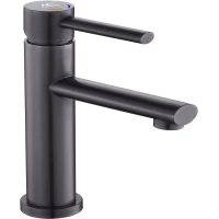 Смеситель для раковины Fashun A51134-17 оружейная сталь