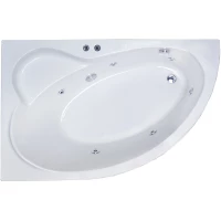 Акриловая гидромассажная ванна 160x100 см L Royal Bath Alpine Standart RB819101ST-L