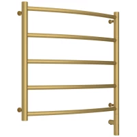 Полотенцесушитель электрический 600x600 золотой матовый МЭМ правый Сунержа Галант 3.0 032-5801-6060