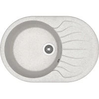 Кухонная мойка Dr.Gans Берта 760 25.040.C0760.408 76x51 см, серый