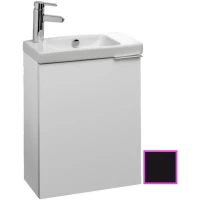 Тумба черный глянец с реверсивной дверцей 48,5 см Jacob Delafon Odeon Up EB863-274