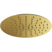 Верхний душ Plumberia Selection SAT3174OB 250 мм, золотой матовый