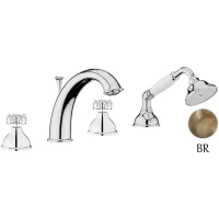 Смеситель на борт ванны Webert Ottocento OT730101065