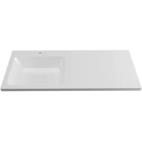 Раковина Vigo Urban rp.Kam.120L 120x48 см L, над стиральной машиной, с кронштейном, белый