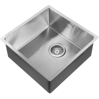 Кухонная мойка Abber Wasser Kreis AF2195ST 44x44 см, нержавеющая сталь