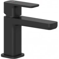 Смеситель для раковины Kludi Renon 422663975 с донным клапаном, черный матовый