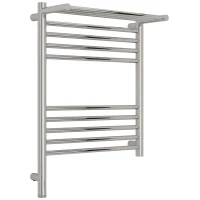 Полотенцесушитель электрический Сунержа Богема с полкой 3.1 00-6006-6050 600x500, МЭМ левый, хром