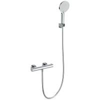 Термостат для душа Wonzon & Woghand Inn 3 WW-B2065-A-CR с душевым гарнитуром, хром