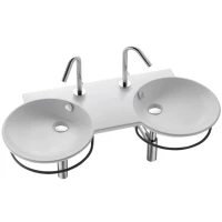 Раковина двойная подвесная 100 см Jacob Delafon Spherik E4502-00