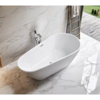 Акриловая ванна Ceruttispa Mimi CT10503 170x80 см, отдельностоящая, белый