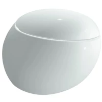 Унитаз подвесной Laufen Alessi One 8.2097.1.400.000.1 безободковый, белый