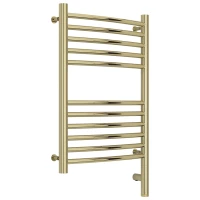 Полотенцесушитель электрический 600x400 шампань МЭМ правый, перемычка выгнутая Сунержа Богема 3.0 020-5803-6040