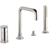 Смеситель на борт ванны Emmevi Filobrass 85120ZI/CR с душевым гарнитуром, хром