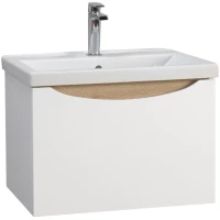 Тумба белый глянец/дуб сонома 59,1 см Belux Тобаго НП 60-01 4810924265210