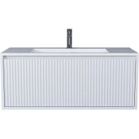 Тумба под раковину Uperwood Next Premium 3930205160 100 см, подвесная, белый матовый