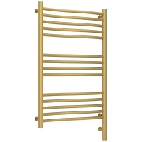 Полотенцесушитель электрический 800x500 золотой матовый МЭМ правый Сунержа Флюид 3.0 032-5821-8050