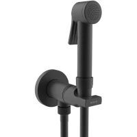 Гигиенический душ Bossini Paloma Apice E34002B.073 со смесителем, черный матовый