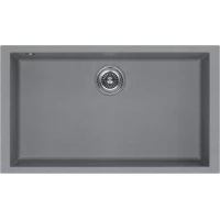 Кухонная мойка KuchenStern a-Granit Sub 80 202TN20 76x43,5 см, титан