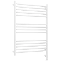 Полотенцесушитель электрический 800x600 белый матовый МЭМ правый Сунержа Флюид 3.0 30-5821-8060