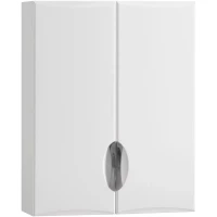 Шкаф двустворчатый 50x75 см белый глянец Belux Сонет Ш 50 4810924022837