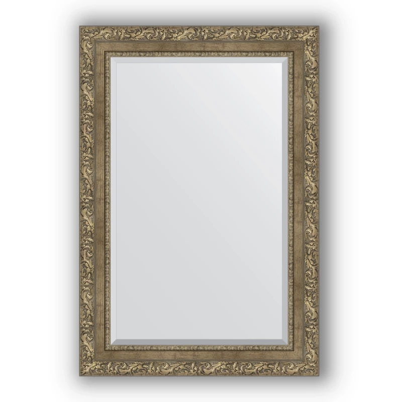 Зеркало 65x95 см  виньетка античная латунь Evoform Exclusive BY 3437