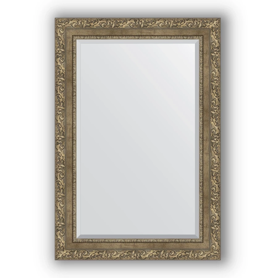 Зеркало 65x95 см  виньетка античная латунь Evoform Exclusive BY 3437