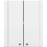 Шкаф двустворчатый Misty Нептун Э-Неп08050-011 50x60 см, белый глянец