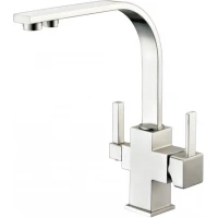 Смеситель для кухни Zorg ZR 332 YF SATIN с подключением к фильтру, сатин