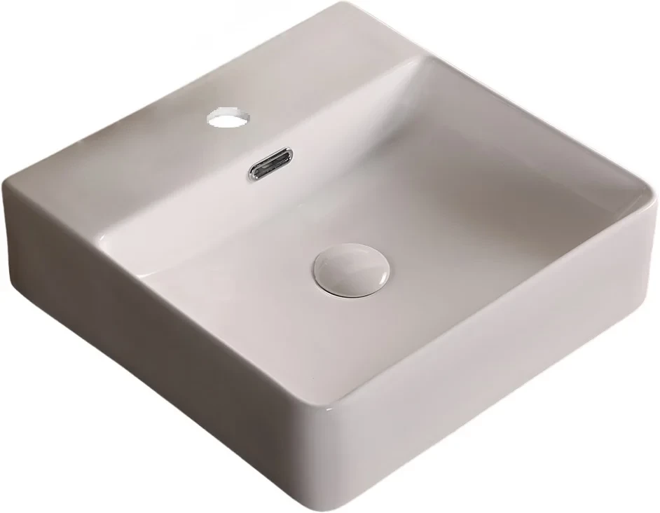 

Раковина-чаша Ceruttispa CR7602B 42x42 см, накладная, белый