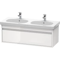Тумба белый глянец 115 см Duravit Ketho KT666902222